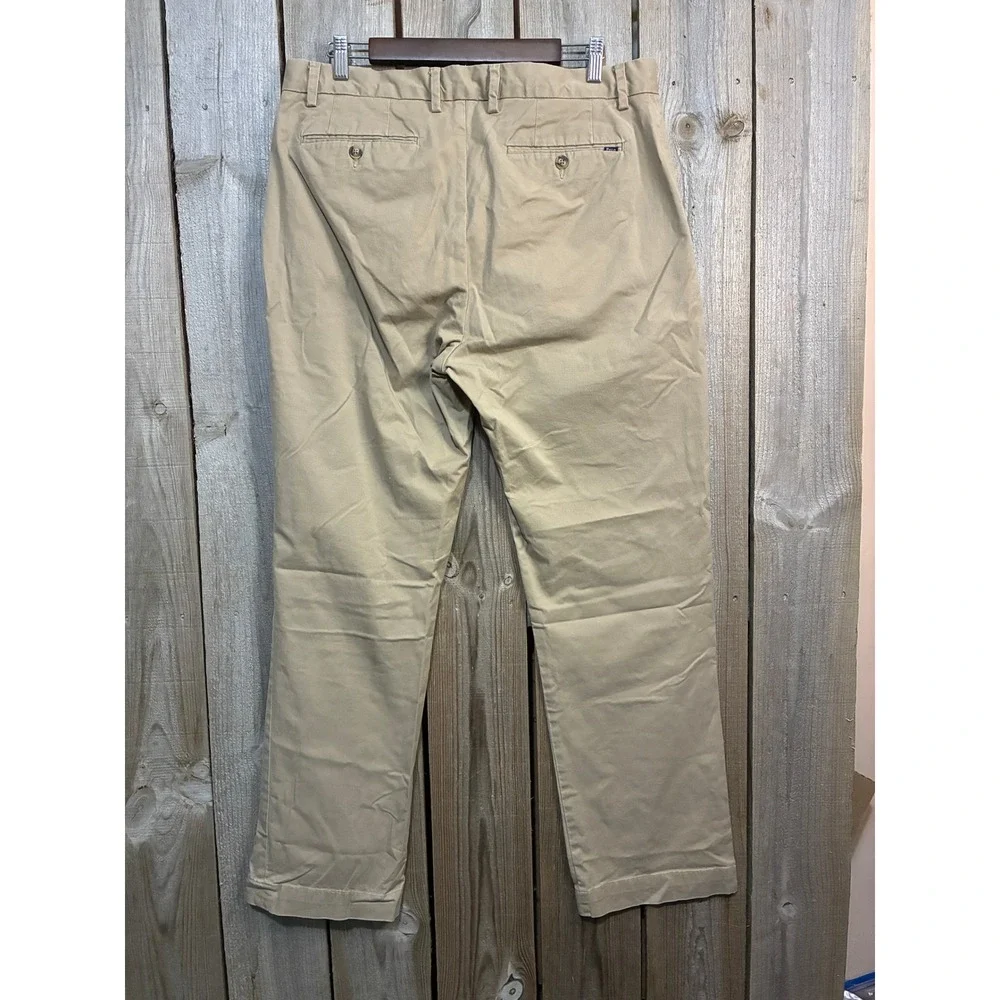 Polo Ralph Lauren Mens Tan Stretch Classic Chino Pants Khaki 36x32 710682353001